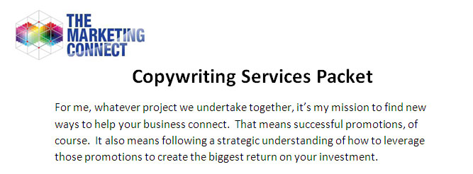 Copywriting Services Packet